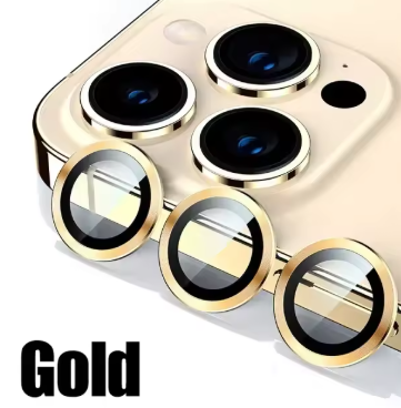 3Pcs Metal Lens Protector Glass For iPhone