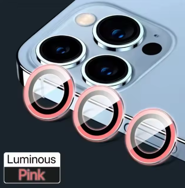 3Pcs Metal Lens Protector Glass For iPhone